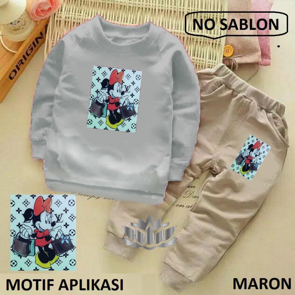 BO - SETELAN MICKEY SHOP / FASHION ANAK-ANAK / SETELAN ANAK-ANAK/ PAKAIAN ANAK IMPORT