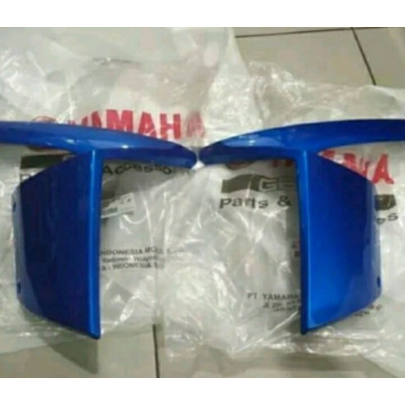SAYAP DEPAN COVER BODY DEPAN XRIDE X RIDE 115 OLD BIRU KANAN KIRI ORIGINAL