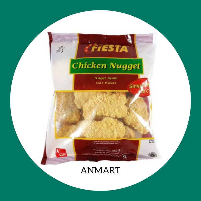 

ANMART | 500gr Chicken Nugget Fiesta | Frozen Food | Sayur Online