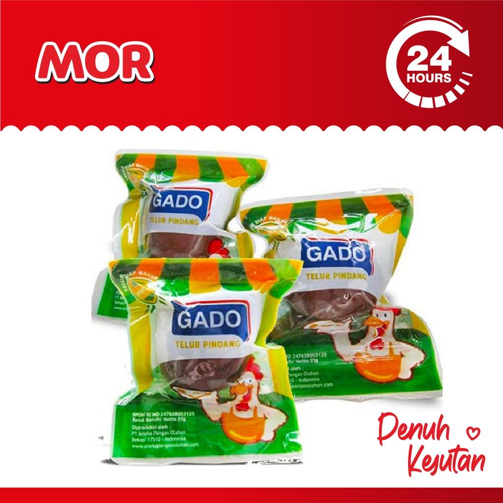 

GADO Telur Bebek Pindang Manis 35 gr