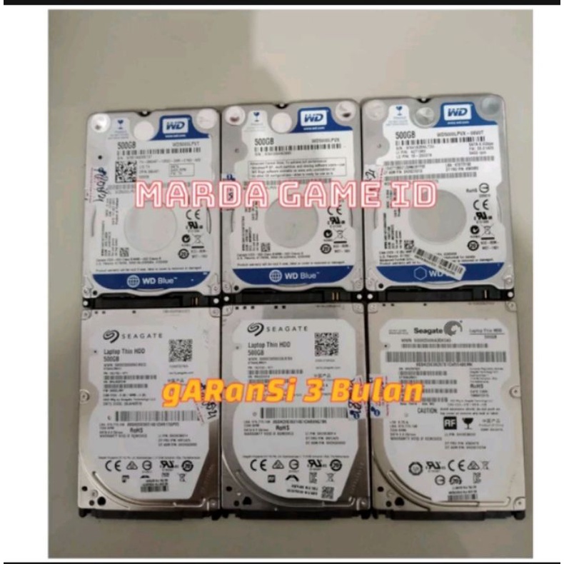 Hardisk Laptop 500Gb