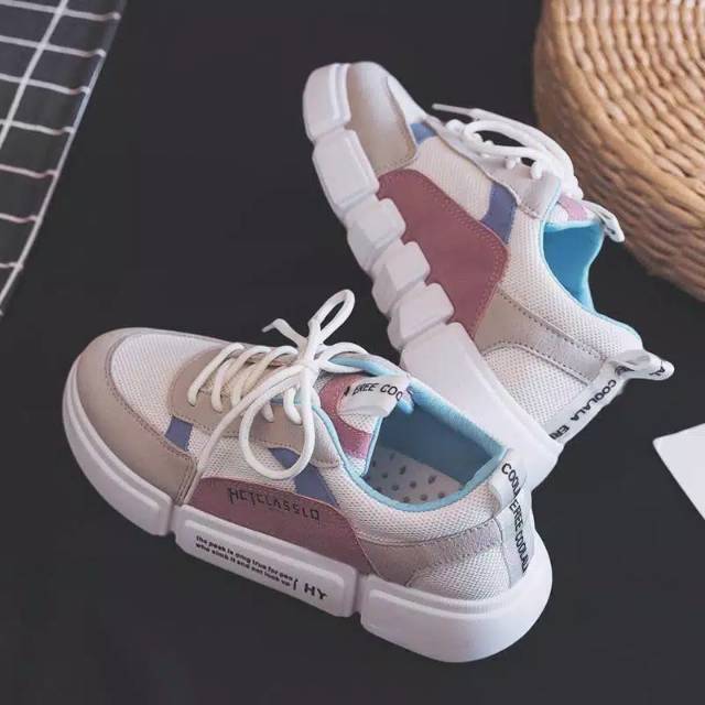 Sp_02 sepatu sneakers wanita import murah ulzzang-3