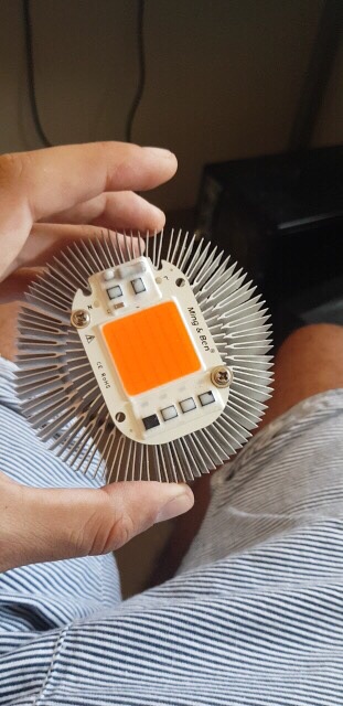 Super LED 50w full spectrum grow light HPL AC 220v lampu hidroponik