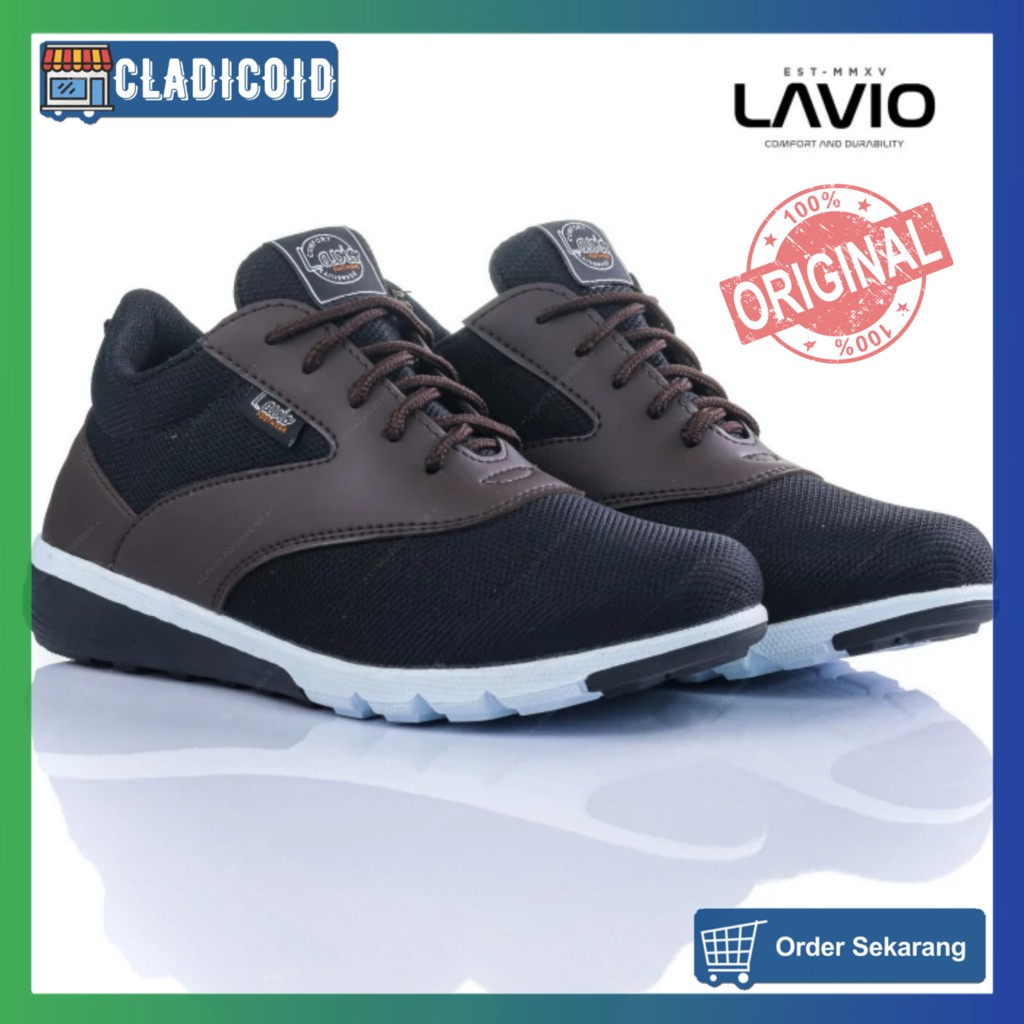 SEPATU SNEAKERS PRIA ORIGINAL MURAH SNEAKERS OUTDOOR, JALAN-JALAN, NONGKRONG LAVIO CLASSY