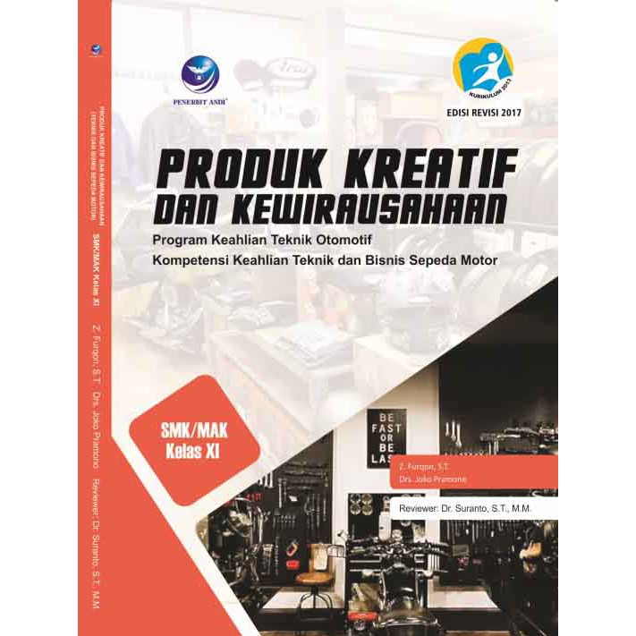 Buku Produk Kreatif Dan Kewirausahaan Keahlian Teknik Otomotif Teknik Bisnis Spd Motor Smk Kls Xi Shopee Indonesia