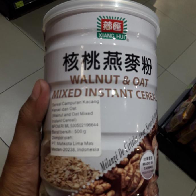 

Discount XIANG HUI WALNUT & OAT MIXED INSTANT CEREAL 500 GRAM