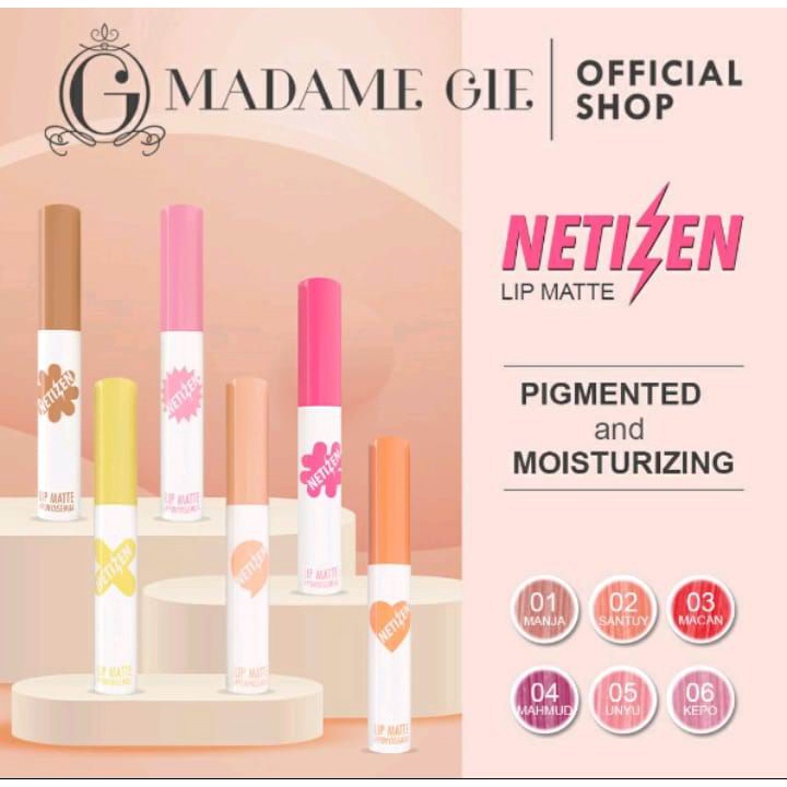 Madame Gie  netizen lip cream/netizen lip cream/madam gie lip cream