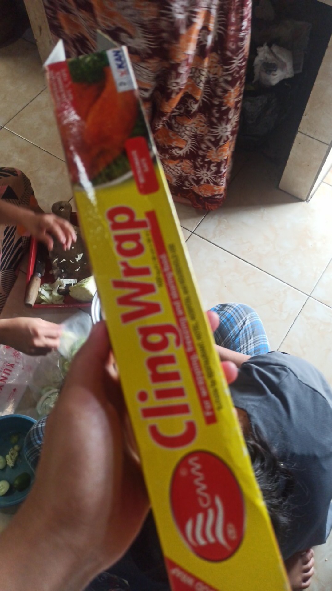 Cling Wrap Stretch Film Makanan Cmm