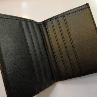 Dompet kartu Card holder Lipat Logo Braun Buffel 