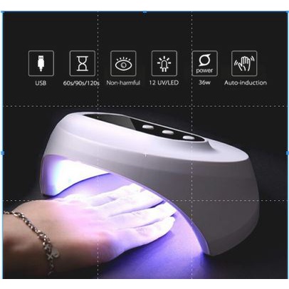 PENGERING KUTEK KUKU PORTABLE UV LED NAIL DRYER PENGERING KUTEK MINI ALAT