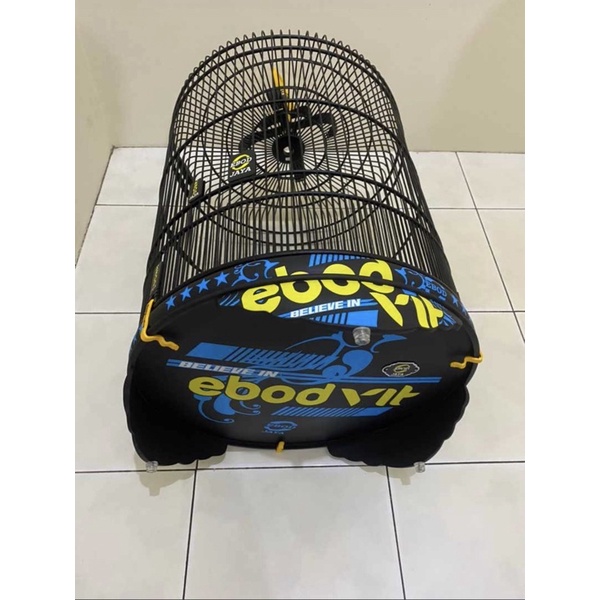 SANGKAR KANDANG MURAI EBOD JAYA PVC EBOD VIT DECAL NO 2