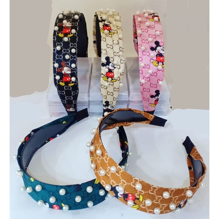 Bando Elegan bermotif Rp12999/pcs