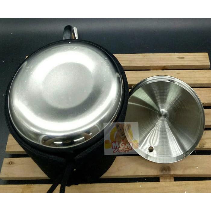 Teko Angsa Kulit 300ml tanpa Gagang / Coffee Kettle 2484