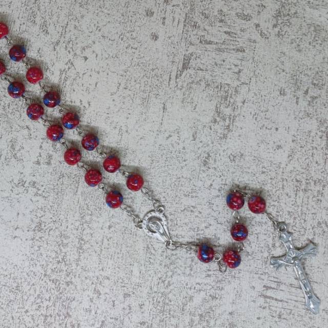 Rosario Blirik Batik Merah
