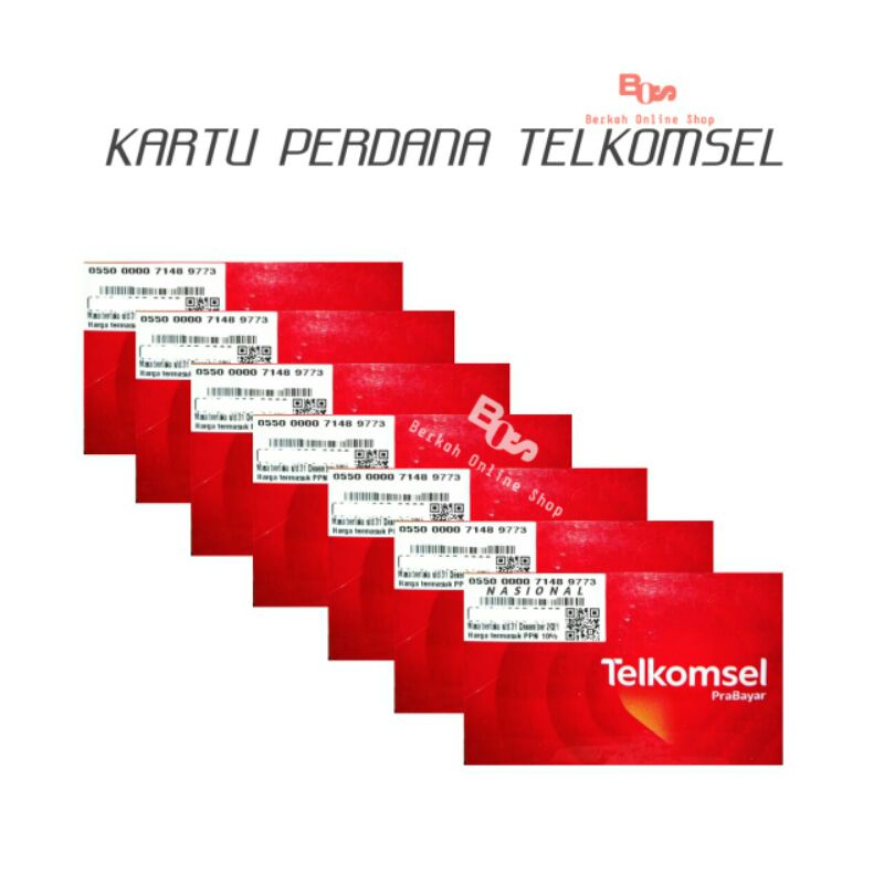 KARTU PERDANA TELKOMSEL 0K SEGEL NASIONAL