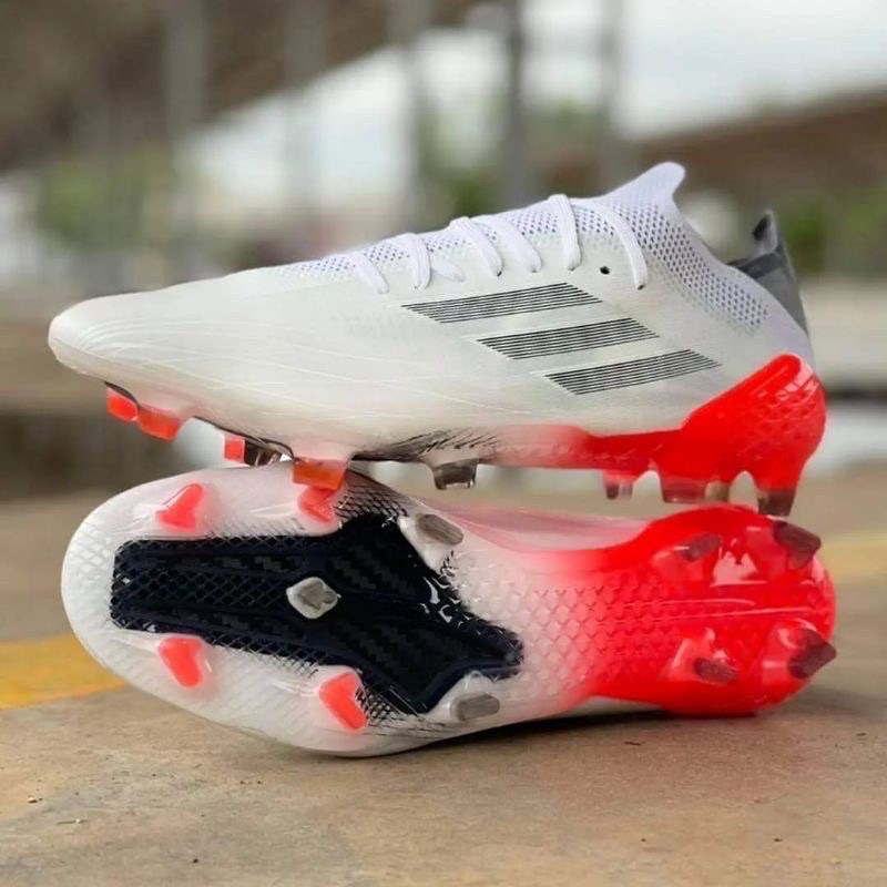 Sepatu Bola Adidas X Speedflow .1 White Red Black