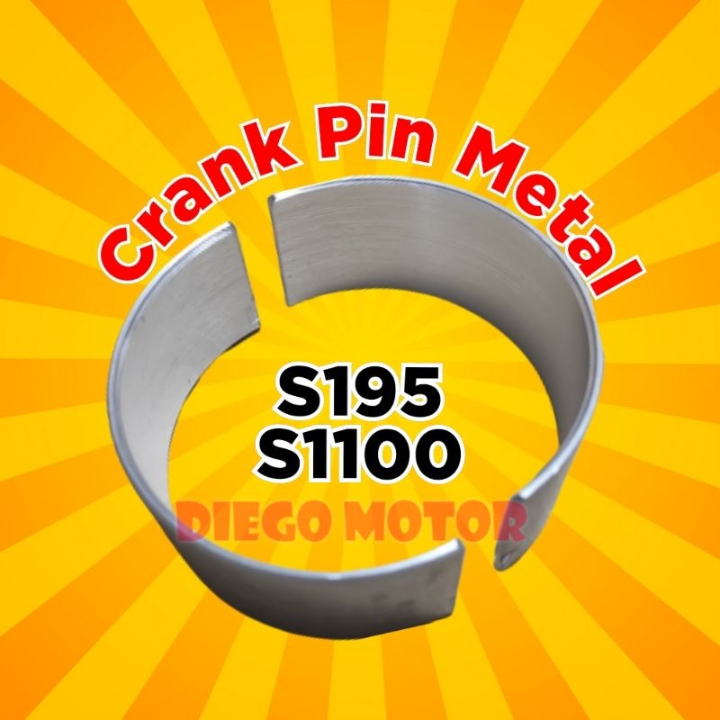 S195 S1100 Crank Pin Metal jalan mesin diesel dongfeng jiangdong 12pk 16pk
