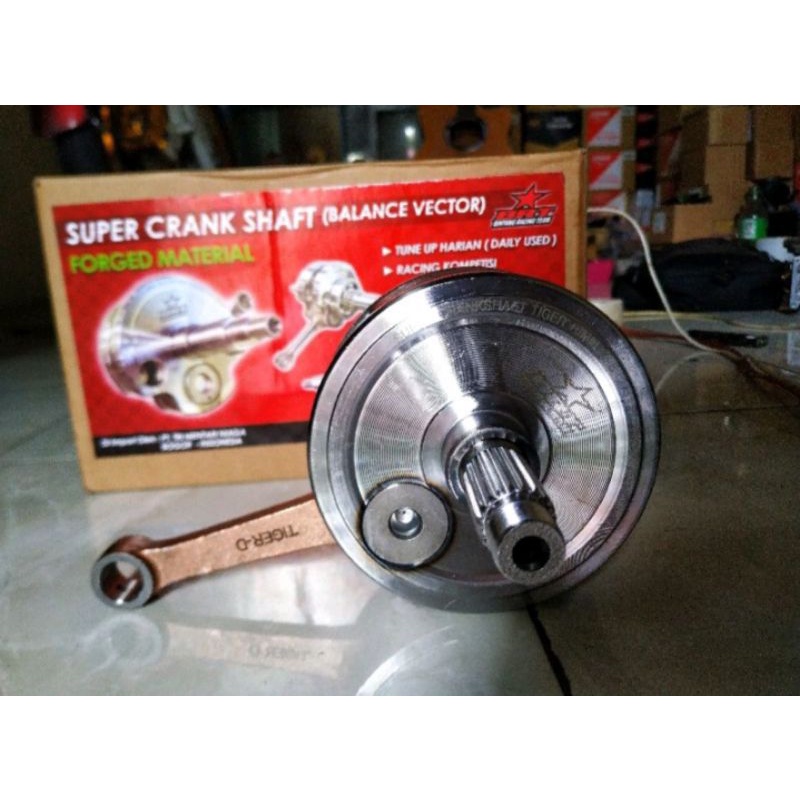 AS KRUK BANDUL TIGER BRT KRUK AS TIGER LANGKAH 68,2 CRANKSHAFT TIGER BRT