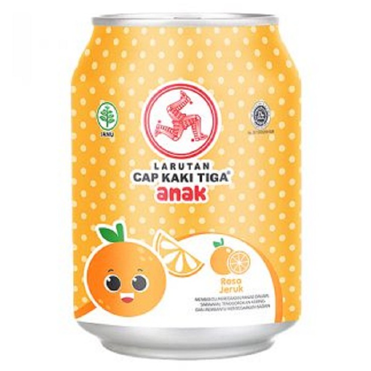 Larutan Kaki Tiga Anak Can 250 ml (KI)