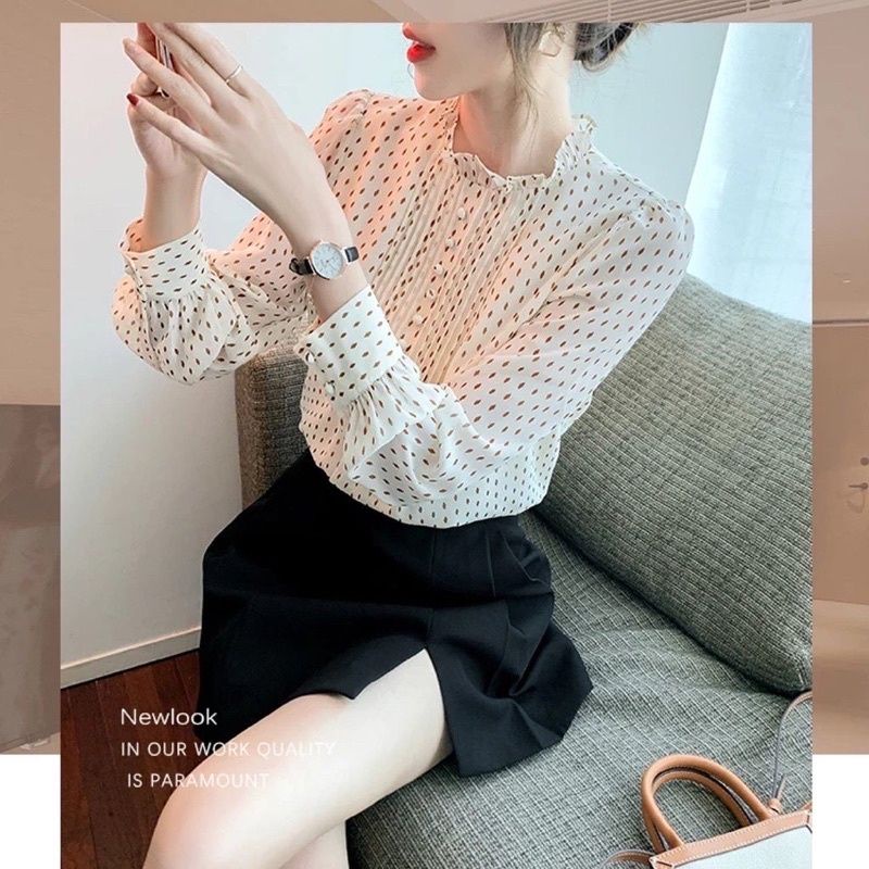 MDLV ~ 4350 DANIELLA LONG SLEEVE TOP // ATASAN LENGAN PANJANG // FASHION IMPORT WANITA