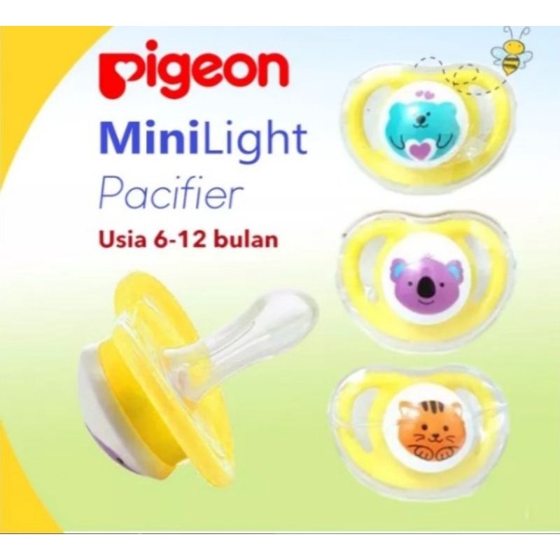 Empeng Bayi Pigeon Mini Light Pacifier / Empeng Bayi Pigeon Murah