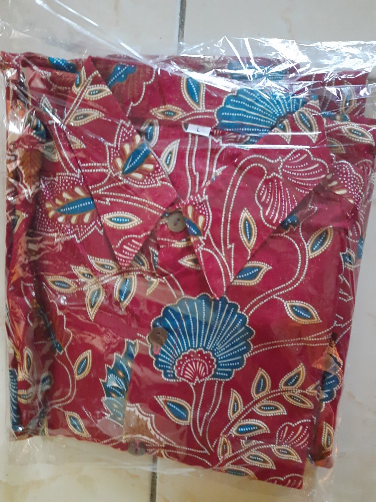 Kemeja Anak 262 Baju Batik Hem Atasan Laki-laki Seragam Sekolah Keluarga Murah