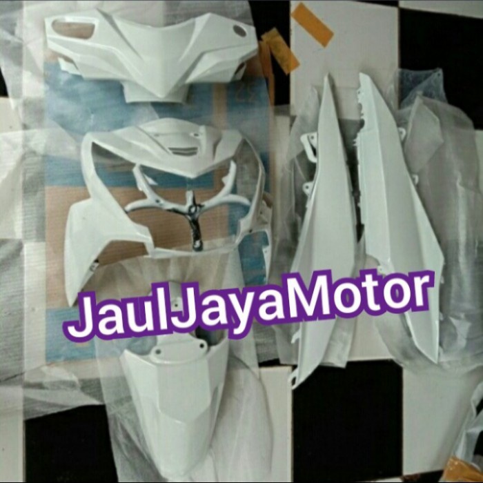 Cover Full Set Body - Bodi Halus Beat Fi Warna Putih