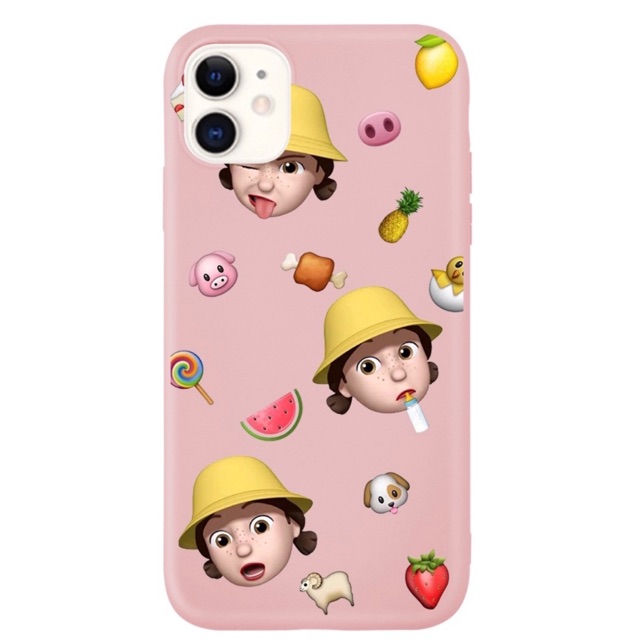 Memoji Girl Soft Case iPhone 6 7 8 SE 6+ 7+ 8+ X XR XS 11 12 MINI PRO MAX