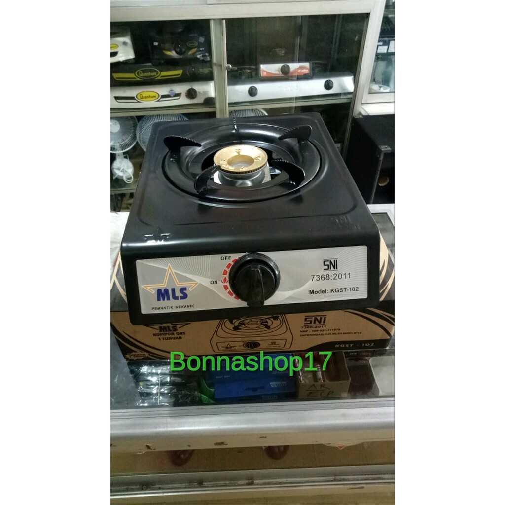 Kompor Gas Satu Tungku Stainless Merk Niko Atau Mls Berkualitas Shopee Indonesia