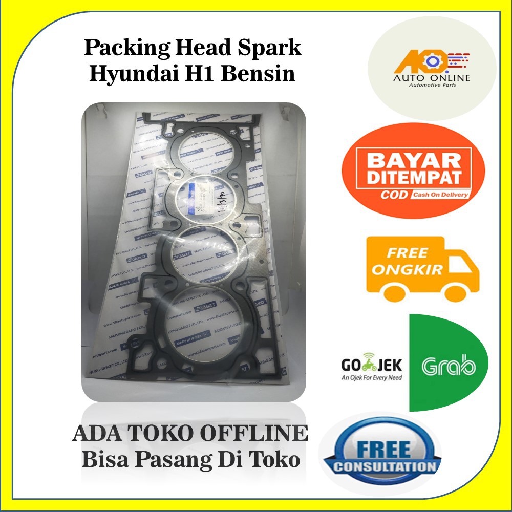 Packing Head H1 Bensin Gasket Packing Perpak Cylinder Head Hyundai H1 Bensin