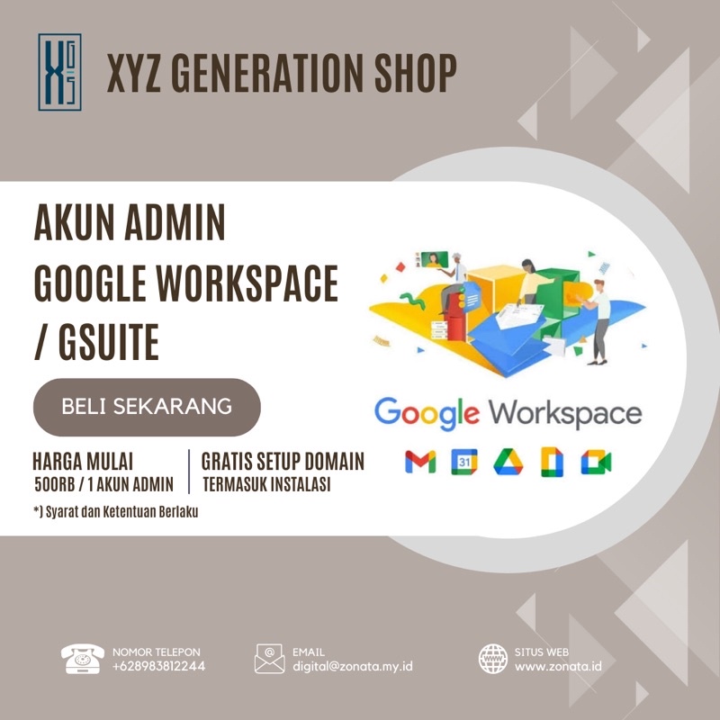 GSUITE WORKSPACE ADMIN ROLE - XYZGENSHOP