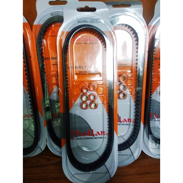 VANBEL KIT SCOOPY ESP 2018 RING 12 "K16" VANBELT PLUS ROLLER SCOOPY ESP 2018 RING 12 "K16" THALLAND
