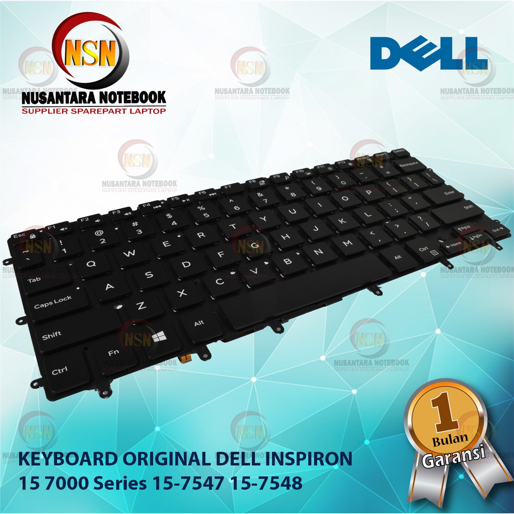 Keyboard Original Dell Inspiron XPS 15 7000 15-7547 15-7548 9343