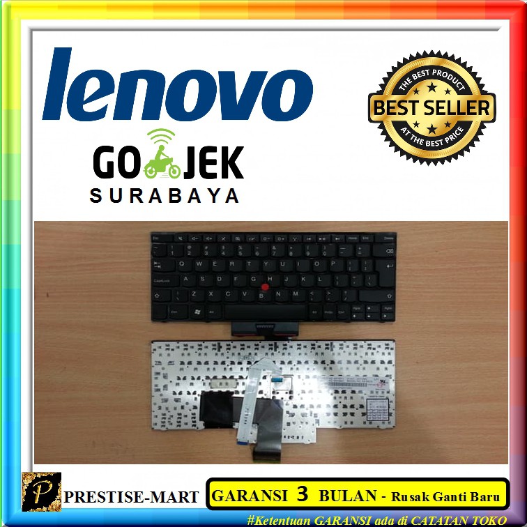 Keyboard LENOVO E120 E125 E130 E135 - Hitam