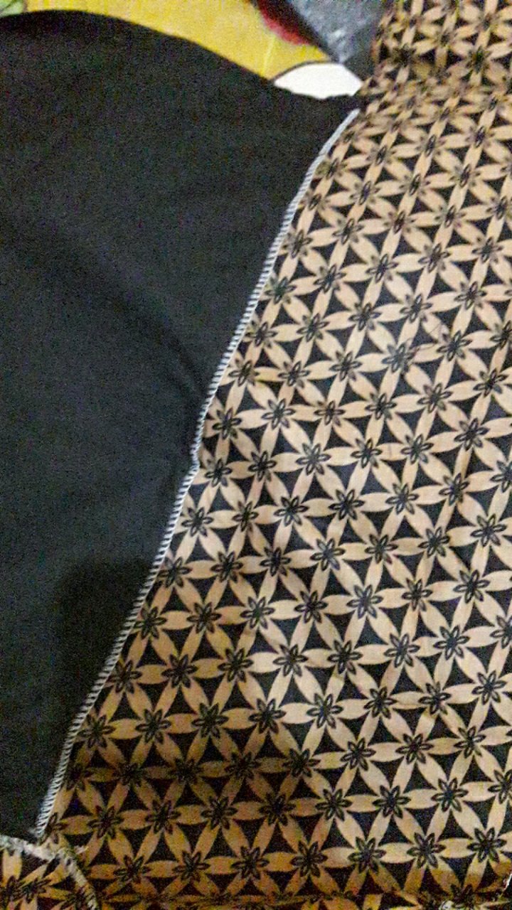 Tey-17 Batik Wanita Asj Sa Hrb026 Kenongo Kemeja Tosca Pendek