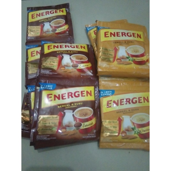 

energen sereal kemasan 32g 1 renceng isi 10 pcs