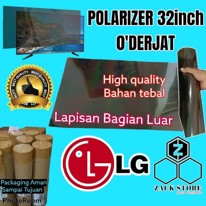POLARIS TV LED LG 32 INC 0 DERAJAT LAPISAN BAGIAN LUAR TV Polaris tv led lcd 32 inc lg