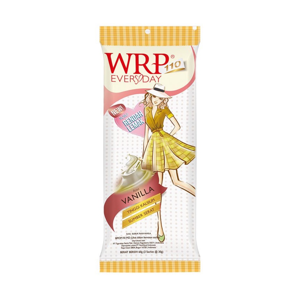 

Wrp Everyday Low Fat Milk Vanilla 2Sx30Gr