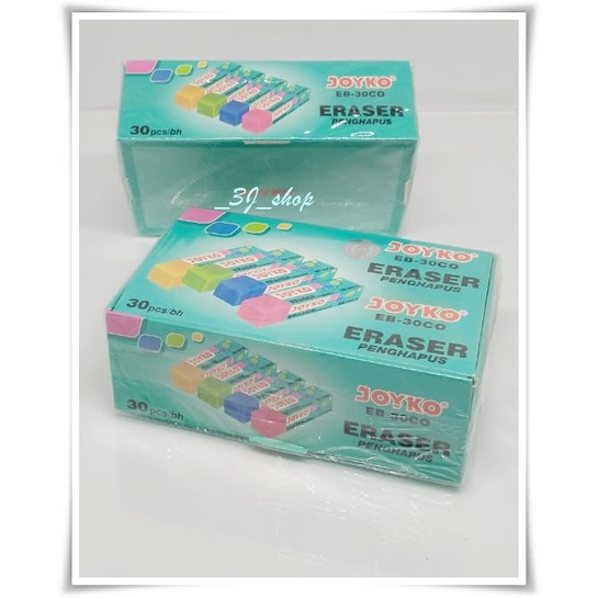 

0263-Penghapus Joyko EB-30CO 4 Varian Warna Isi 30 Pcs / Stip Joyko Colour EB-30CO 30 Pcs / Penghapus Stip Joyko Spesial Quality EB30CO 4 Varian Warna