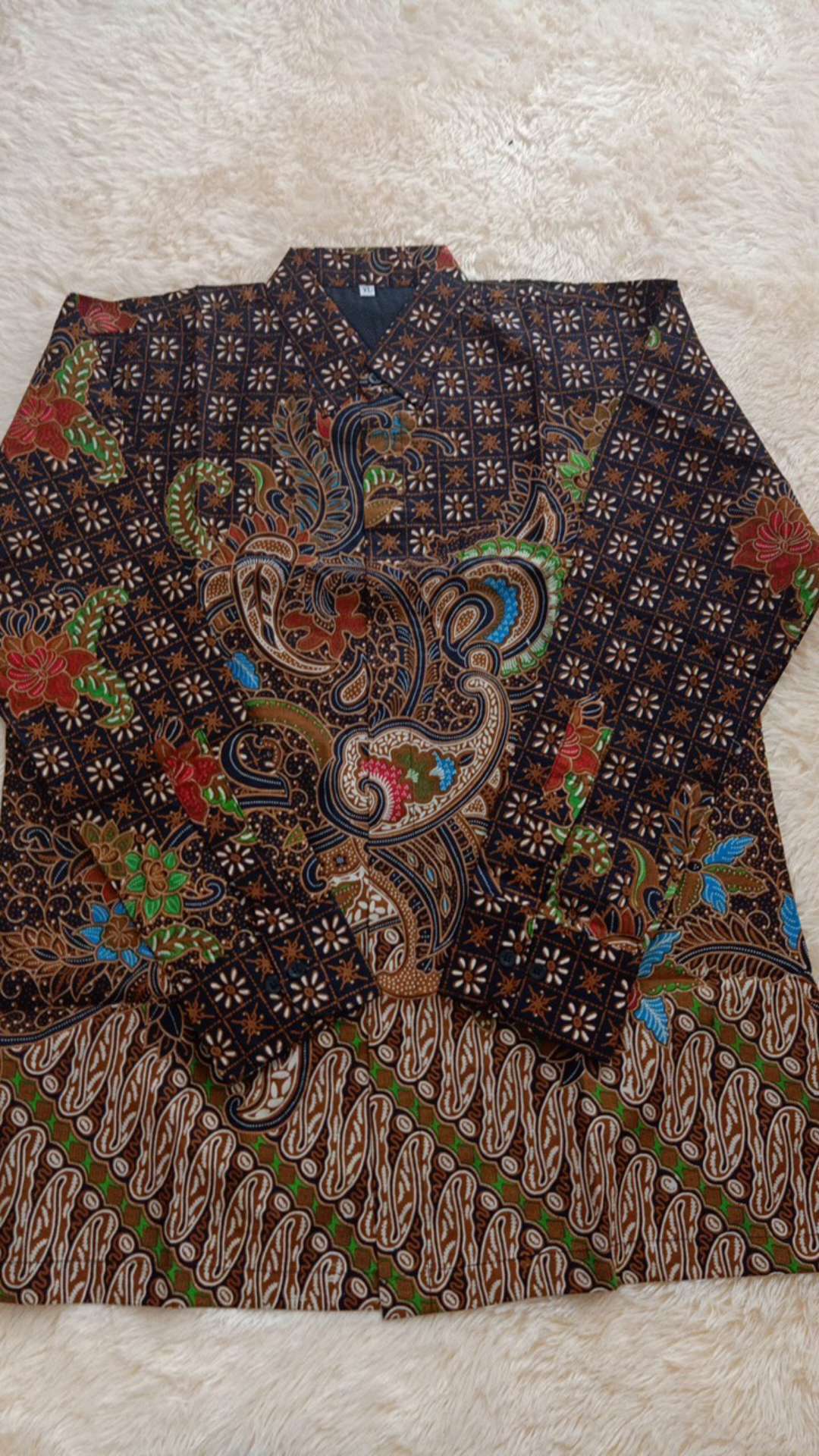 Sido Mulyo Kemeja Batik Pria Lengan Panjang Bahan Katun Sragenan By Kanaya