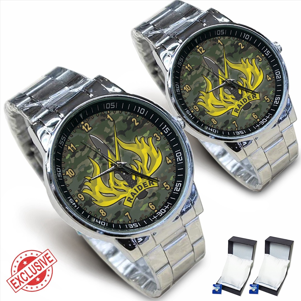 Jam Tangan Rantai Couple RAIDER - 3 (Special)