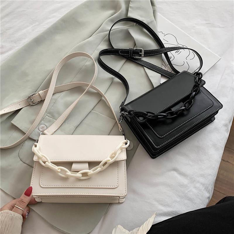 C0323 Tas Selempang Wanita Import - Tas Tali Rantai