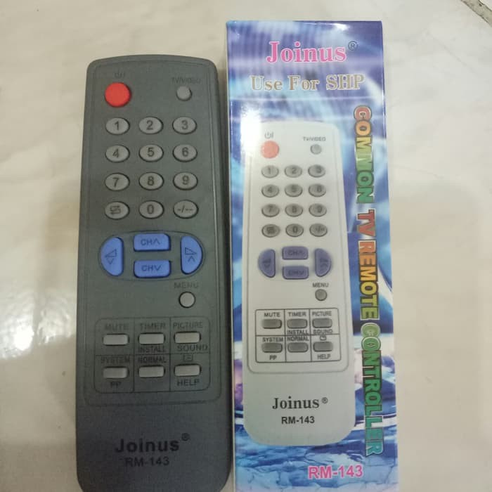 REMOTE TV SHARP MULTI JOINUS RM-143