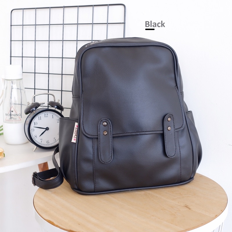 Zigy Ransel - Tweelyforbag - Tas Ransel Wanita - Tas Wanita-Black