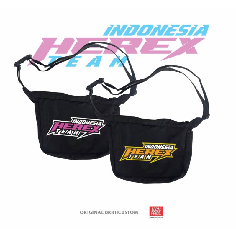 TAS HEREX PROJECT OVAL | TAS CB | TAS HEREX | TAS DISTRO | TAS SELEMPANG | TAS HONDAGANK | KAOS HONDAGANK | TAS CB 100 | GLCEPEK | ACCESORIES MOTOR