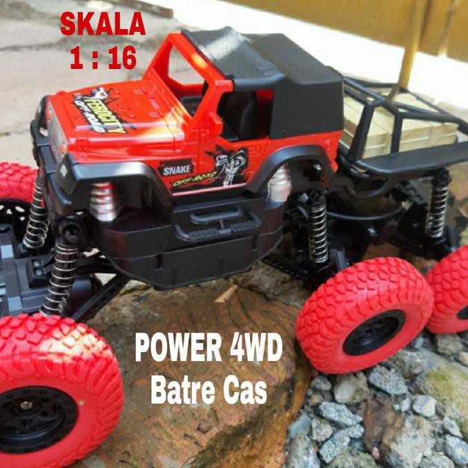 Mobil remot RC 4WD Offroad Mainan Remote Control 21