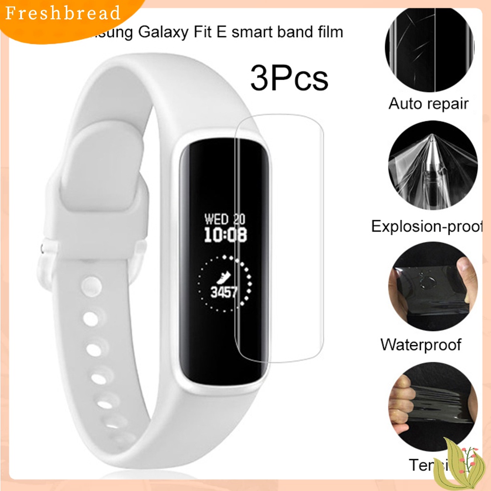 Terlaris 3Pcs Anti-Scratch Smart Bracelet Screen Protector Film for Samsung Galaxy Fit E