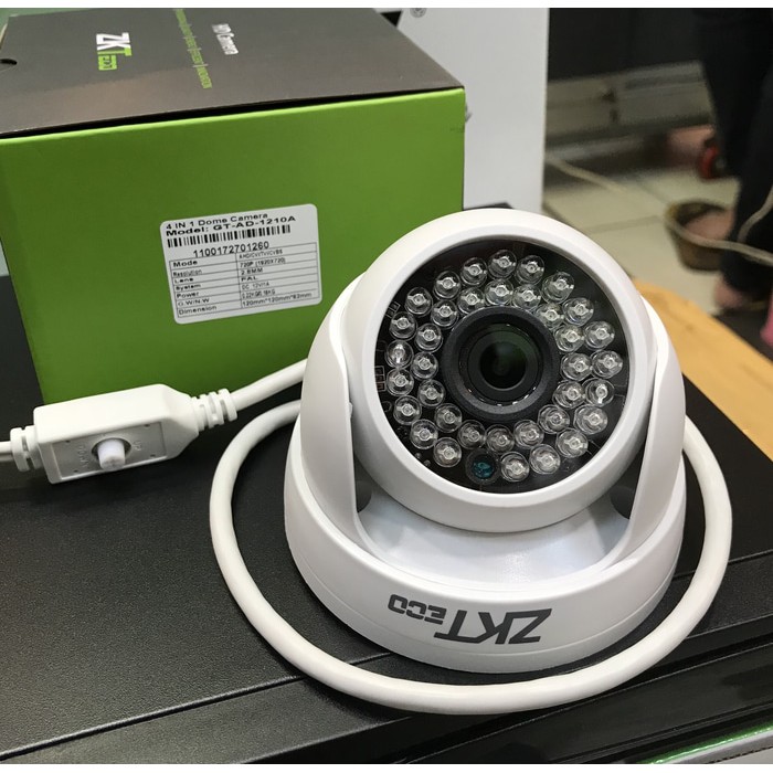 Dijual Kamera CCTV ZKTeco 1 3 Megapixel hybrid 4 in 1 indoor Murah