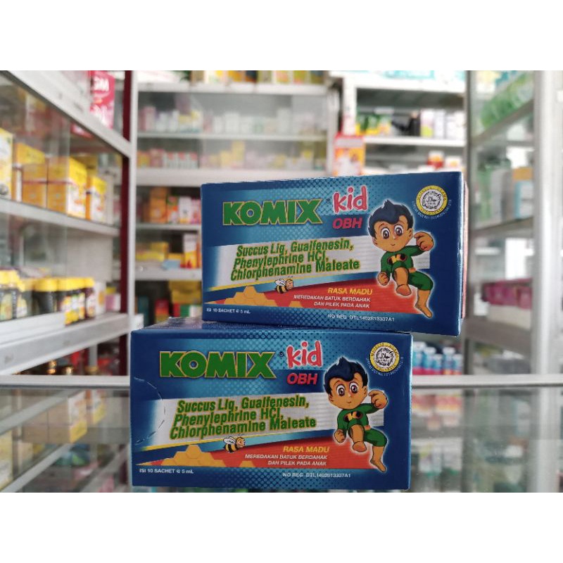 KOMIX KID OBH PER BOX @10 Sachet 5 ml - ED 05/2025