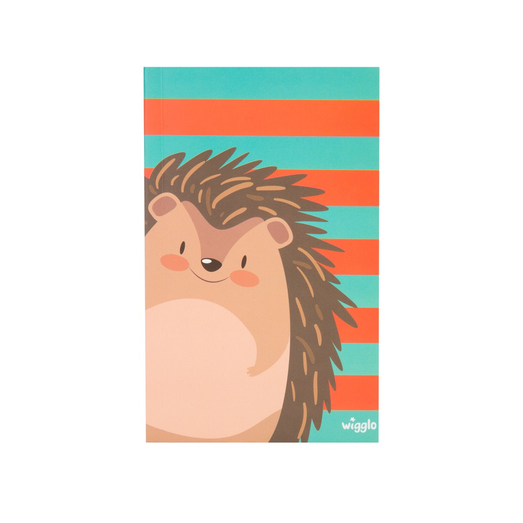 

Color Notebook Paper Hedgehog Stripe Orange Tosca